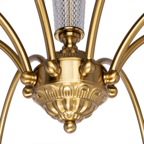 Потолочная люстра на штанге Arte Lamp Gracie A7301PL-8PB (220V)