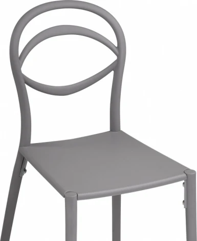 Пластиковый стул Woodville Simple gray