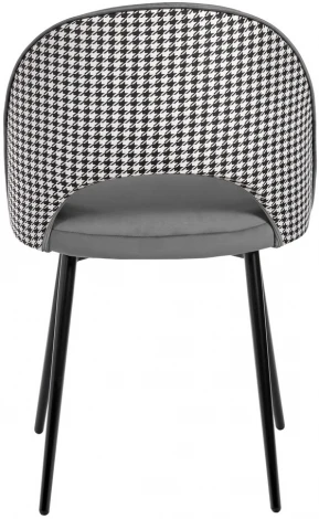 Стул Leo тёмно-серый с жаккардом Bradex Home RF 0265