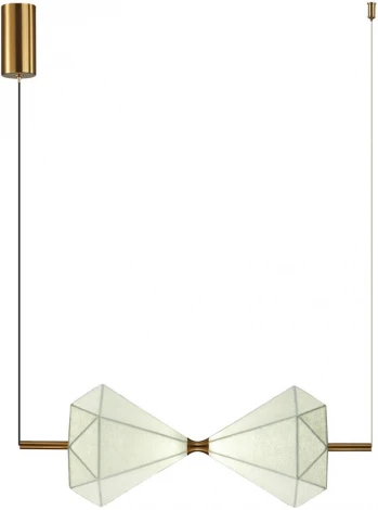 Подвесной светильник верт/горизонт. Odeon Light Sand Glass 7090/10L металл/ткань 4000K 220V (LED, на тросе)
