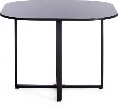 Комплект (стол, 4 стула) QUADRON (mod. PT14) Tetchair (МДФ,Металл,Шенилл/Черный) арт. 21302