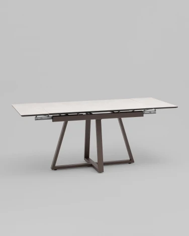 Стол Керас 120-180/80/75, столешница керамика Carmen light grey Stool Group УТ000042068