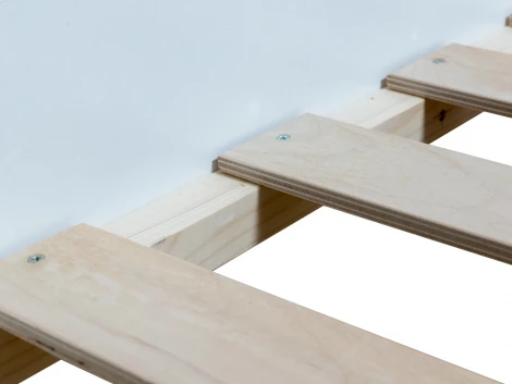 Кровать Campi light ОГОГО (арт.341329), (ЛДСП/Розовый)