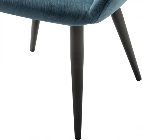 Кресло Kent Diag blue/черный R-Home арт.410119150h_Diagblue_черн