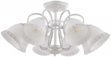 Потолочная люстра на штанге Arte Milano AM340800 340800/8 WT+SL (220V)