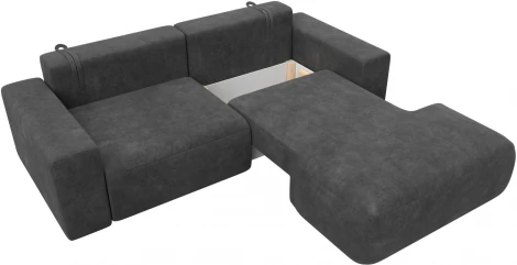 Диван угловой Лига-036 НПБ Классик правый угол Лига Диванов (Велюр) арт.127725