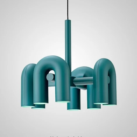 Подвесная люстра Fanny 8 Green ImperiumLoft Fanny01 (192007-23) (LED, 220V, на проводе)