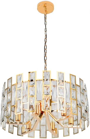 Подвесная люстра Ambrella TRADITIONAL TR5061 (220V, хрусталь, на цепи, круглые)