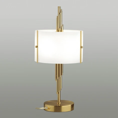 Интерьерная настольная лампа Odeon Light Margaret 5415/2T (220V, выключатель, круглые)