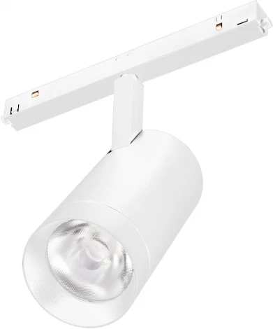 Трековый светильник магнитный светодиодный MAG-ORIENT-SPOT-R65-20W Warm3000 (WH, 24 deg, 48V, DALI) (Arlight, IP20 Металл) 037125