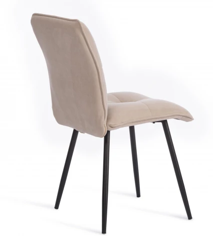 Стул обеденный Sweet Tetchair (Флок/Бежевый,Черный) арт.24647