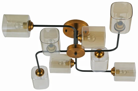 Потолочная люстра на штанге Rivoli Merula 9142-308