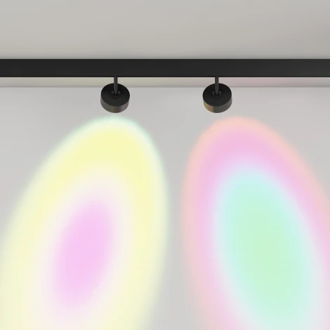 Трековый светильник магнитный 15W 48V Maytoni Lens TR217-2-15W3K-B