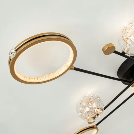 Потолочная люстра светодиодная с регулировкой цветовой температуры LED4U LED4U L3115-8