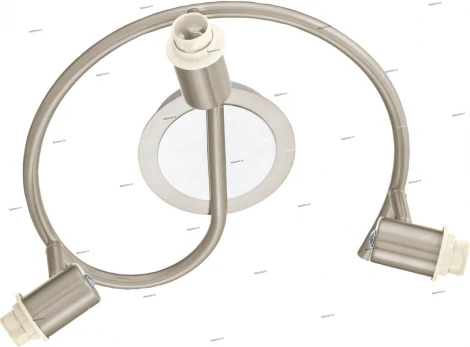 Основание спота Eglo My Choice, 3 лампы, никель с хромом