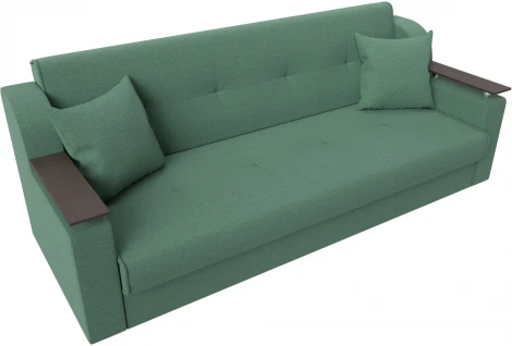 Диван-книжка Сенатор (Зеленый/Рогожка) Лига Диванов арт.121575