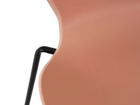 Комплект стульев Monty 4 шт. ОГОГО Обстановочка! 966368 (Пластик,Металл/Розовый)