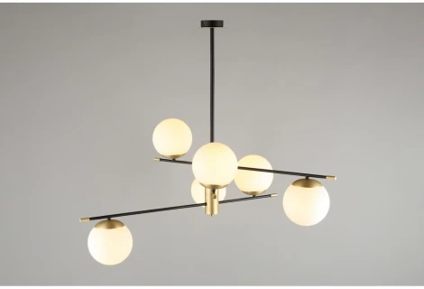 Потолочная люстра на штанге Aployt Kristina APL.313.07.06 (220V, шарики)