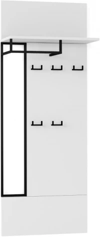 Вешалка настенная City белый R-Home арт.401056103h