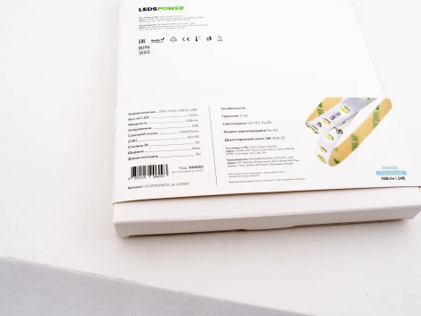 Светодиодная лента 10Вт/м 24В 5м LEDS POWER 006093