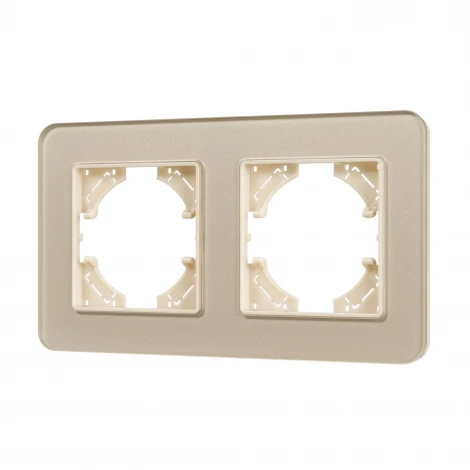 Рамка стеклянная FRM-OMALI-GS-2-GD (Arlight) 049695