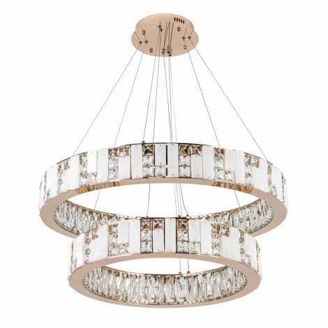 Подвесная люстра светодиодная с регулировкой цветовой температуры Modelux MODELUX ML.6985.800.600P GD