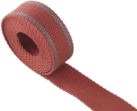 Токопроводящая текстильная лента Kink Light Сатори 196-1000,06 10м терракотовый