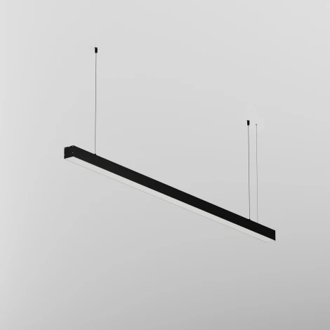 Подвесной светильник линейный светодиодный Maytoni Technical LL312030 4000K 50x50 черный 1,5 м