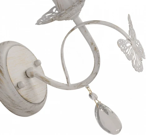 Бра Arte Milano AM346179 346179/1W WT+G (220V, подвески, подсвечник, свеча)