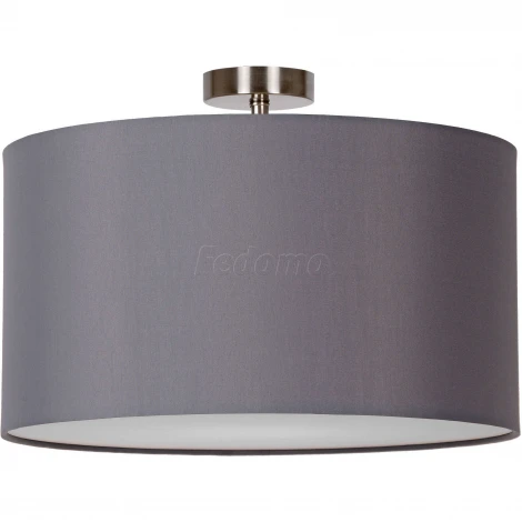 Люстра потолочная Артпром Crocus, 1 плафон, никель, серый с белым