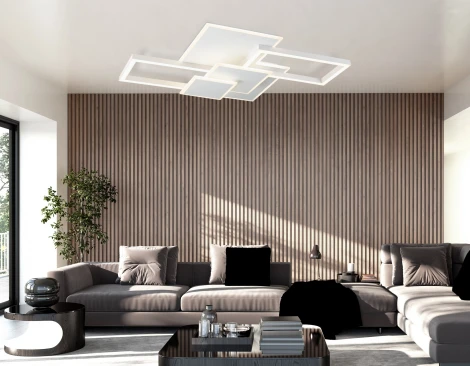 Потолочная люстра светодиодная с пультом Ambrella Acrylica FA1031