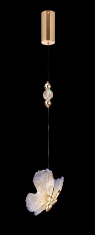 Подвесной светильник Fluorite Borboleta FL1103-1P2 (LED, 220V, на проводе, для девочки, бабочки)