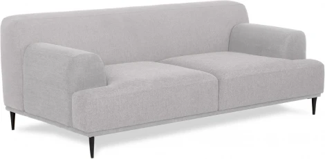 Диван Portofino 2-х местный ОГОГО (арт.753050), (Велюр/Светло-серый)