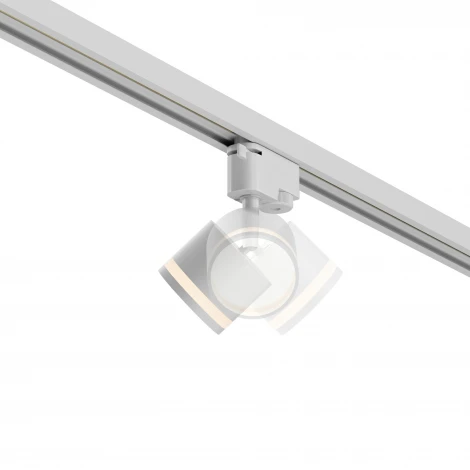 Трековый светильник однофазный GX53 12W 220V Nuvolt Vertu LTL-001W