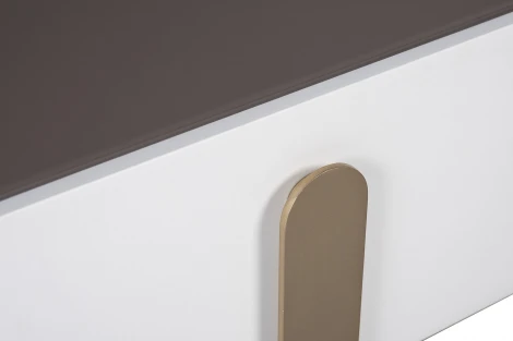 Консоль светлая с металл. каркасом 140*40*82см Garda Decor арт.77IP-20862