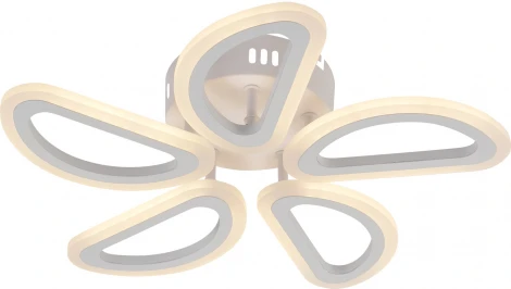 Потолочная люстра Escada Arrow 10285/5LED 36Вт, металл/акрил, белый