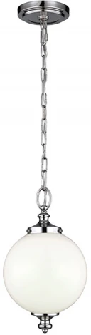Подвесной светильник Parkman FE-PARKMAN-PS-PN Feiss (220V, на цепи, шар)