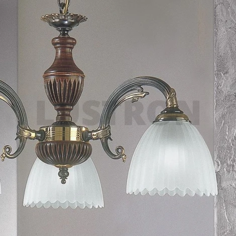 Подвесная люстра Reccagni Angelo 3510 L 3510/3 (220V, на цепи)