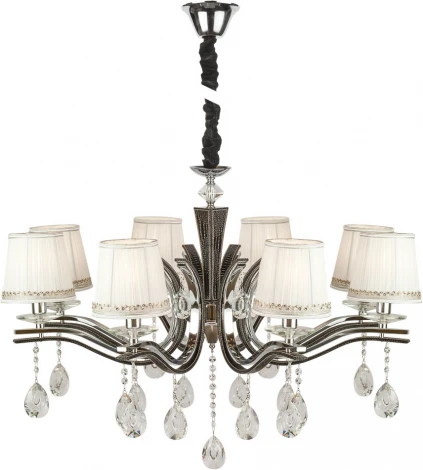 Подвесная люстра AM Group GLAMOUR GLAMOUR SP8 BK (220V, на цепи)