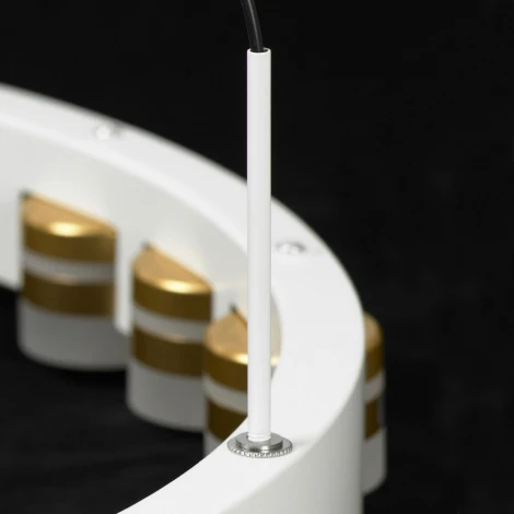 Подвесной светильник со спотом Lussole Gilbert LSP-7176 (LED, 220V, на тросе, круглые)