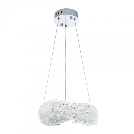 Подвесной светильник светодиодный хрустальный с регулировкой цветовой температуры и яркости Modelux MODESTYLE MS.5003.300 CR