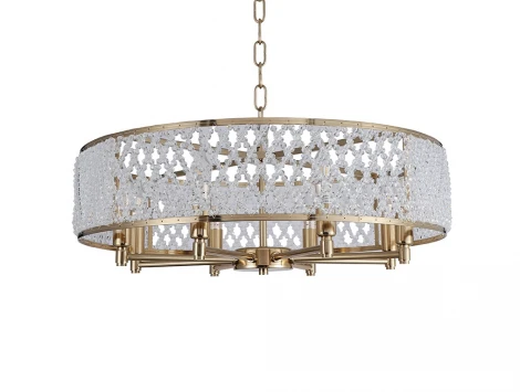 Подвесная люстра Newport 1720 1728/C bronze