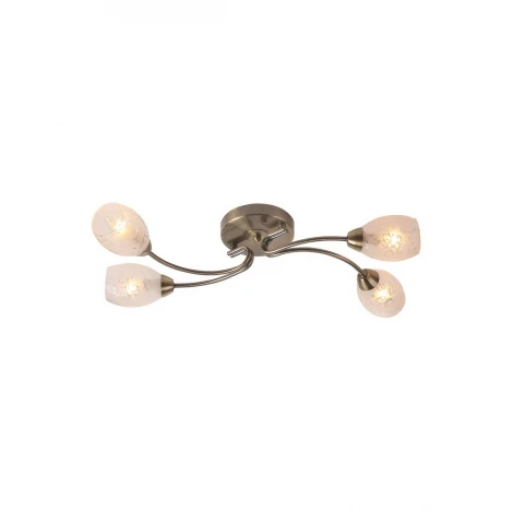 Потолочная люстра IDLamp Carmina 201/4PF-Oldbronze