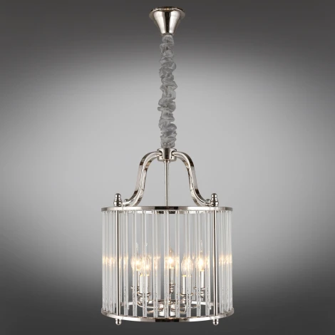 Подвесная люстра Aployt Joanna APL.726.06.05 (220V, на цепи, свеча, круглые)