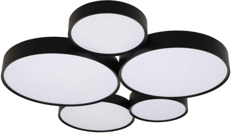 Потолочные светильники Loft It Drum 10218 Black (LED, 220V, круглые)