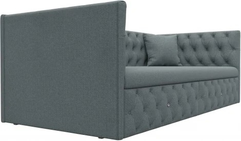 Диван детский прямой Найс (Серый/Рогожка) Лига Диванов арт.122427