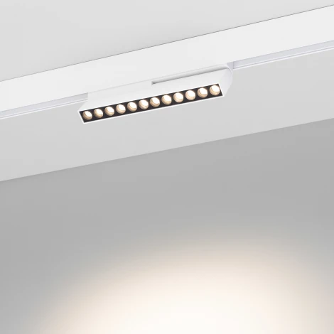 Трековый светильник магнитный Downlight светодиодный MAG-ORIENT-LASER-FOLD-S230-12W Warm3000 (WH, 30 deg, 48V) (Arlight, IP20 Металл) 035866(1)