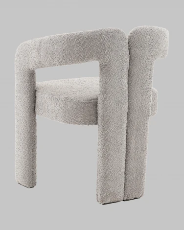 Стул Болинджер букле светло-серый Stool Group арт.УТ000041354