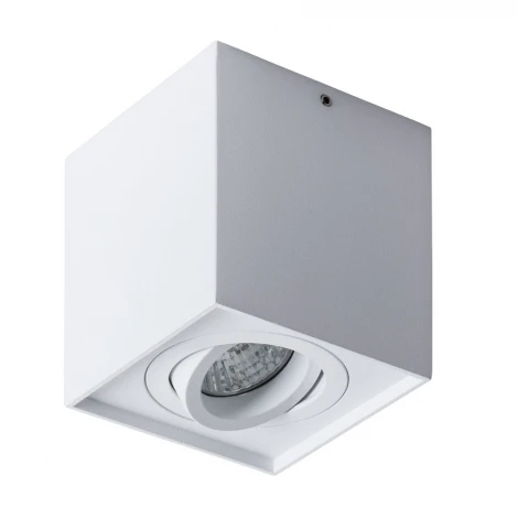 Накладной точечный светильник Arte Lamp Factor A5544PL-1WH (220V, куб)