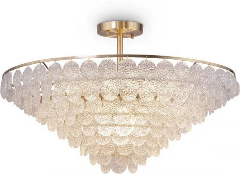 Потолочная люстра каскадная на штанге Maytoni Mazzo MOD130CL-14G (220V)